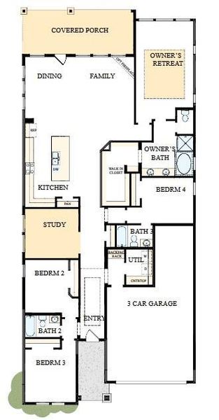 The success of a floor plan is the way you can move through it…You’ll be amazed at how well this home lives…We call it traffic patterns.