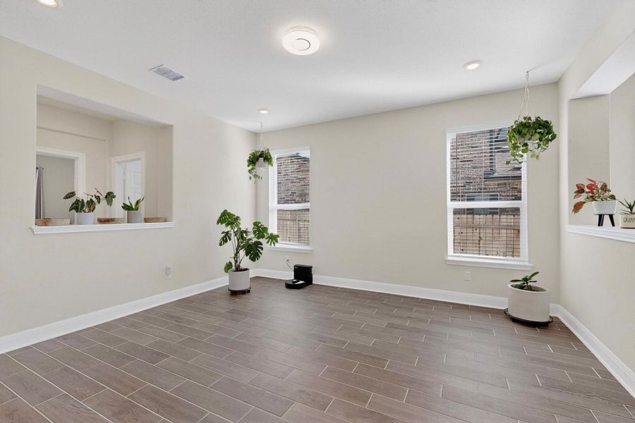 Formal dinning room.
