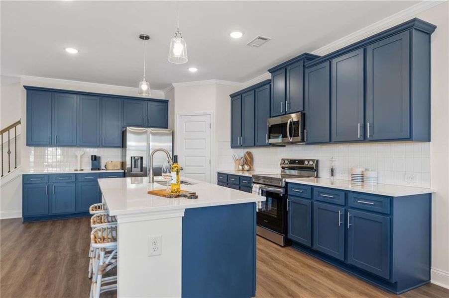 Furnished interior view inside a new home in Somerset at Riverbrook, Gainesville (Image 17).