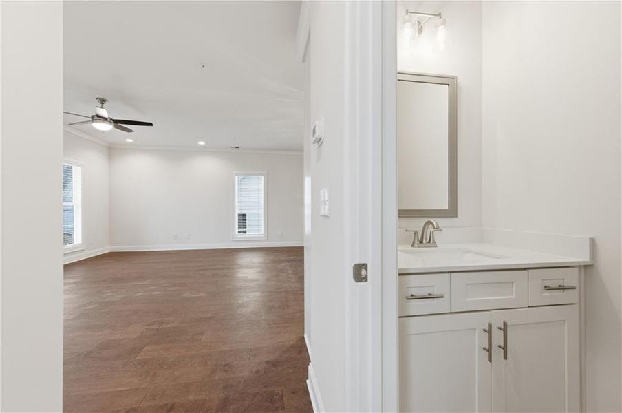 Spacious, unfurnished interior of a new home in , Marietta (Image 29).