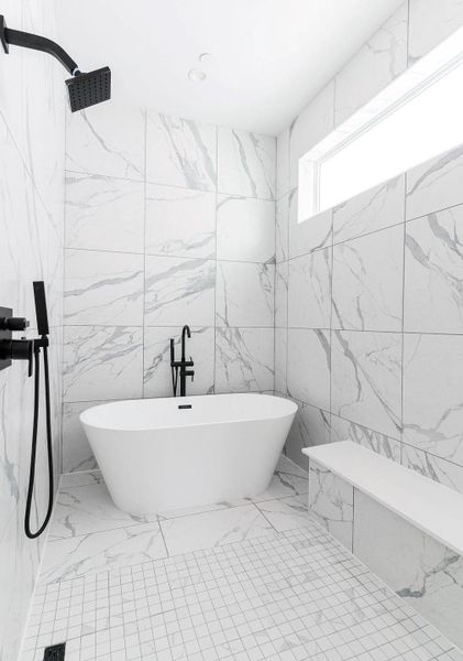 Furnished interior view inside a new home in , Houston (Image 28).