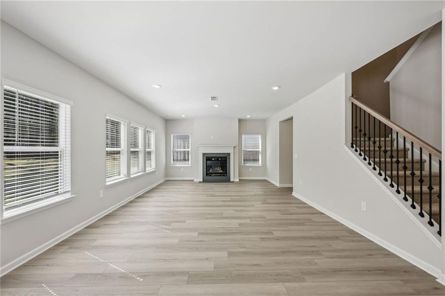 Spacious, unfurnished interior of a new home in Parkside at Grayson, Grayson (Image 30).
