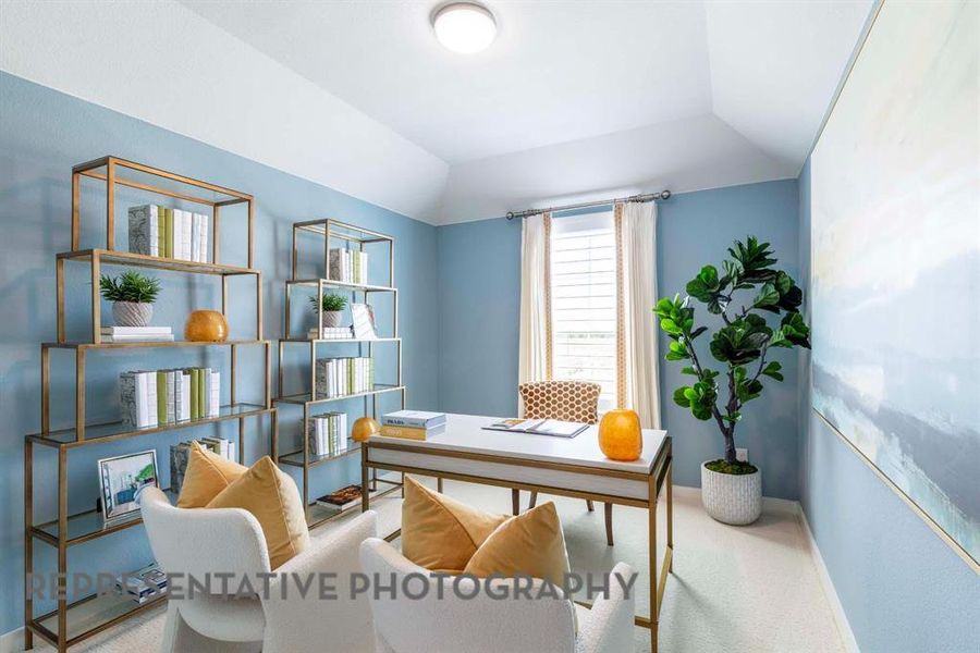Furnished interior view inside a new home in The Parks at Wilson Creek, Celina (Image 17).