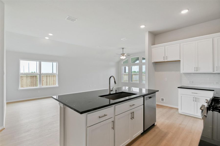 Furnished interior view inside a new home in Westland Ranch, League City (Image 10). Furnished interior view inside a new home in Westland Ranch, League City (Image 10).