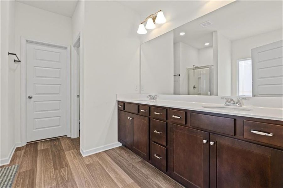 Furnished interior view inside a new home in Emerald Oaks Estates, Rome (Image 15).