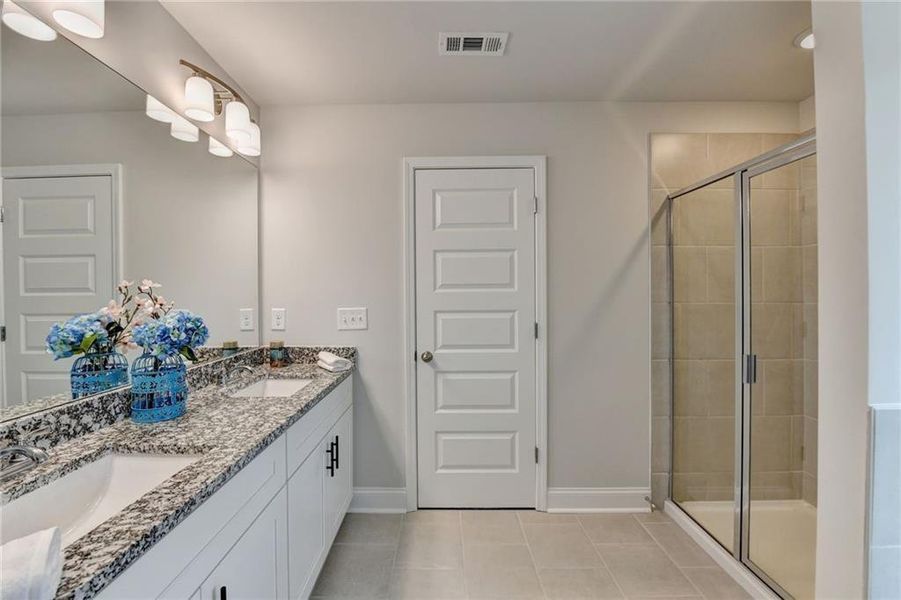 Furnished interior view inside a new home in , Lawrenceville (Image 10). Furnished interior view inside a new home in , Lawrenceville (Image 10).