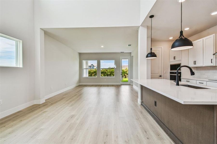 Furnished interior view inside a new home in North River Ranch – Garden Series, Parrish (Image 17).