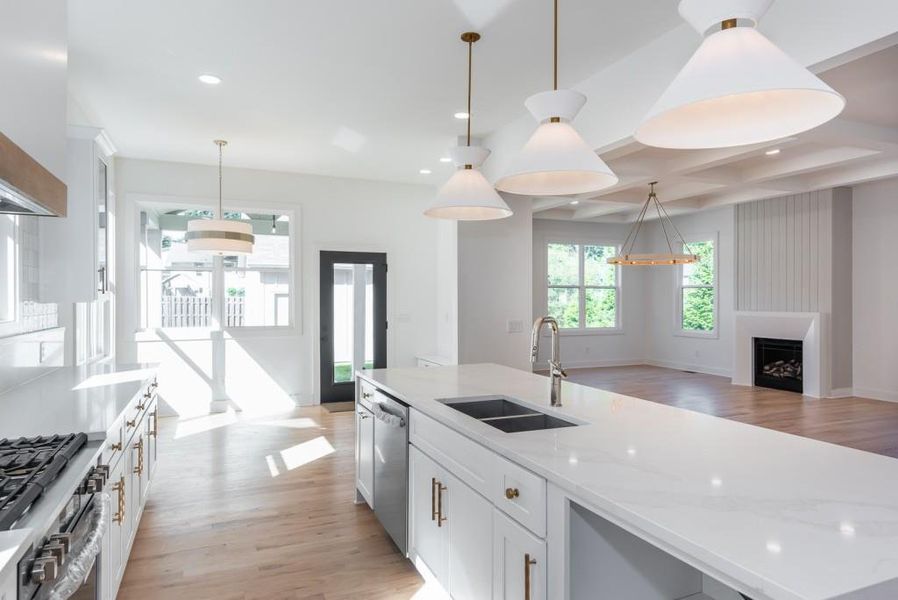Furnished interior view inside a new home in , East Point (Image 16).