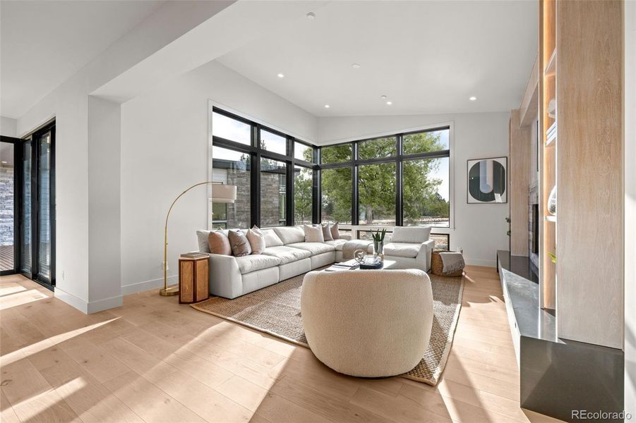 Furnished interior view inside a new home in , Cherry Hills Village (Image 12).