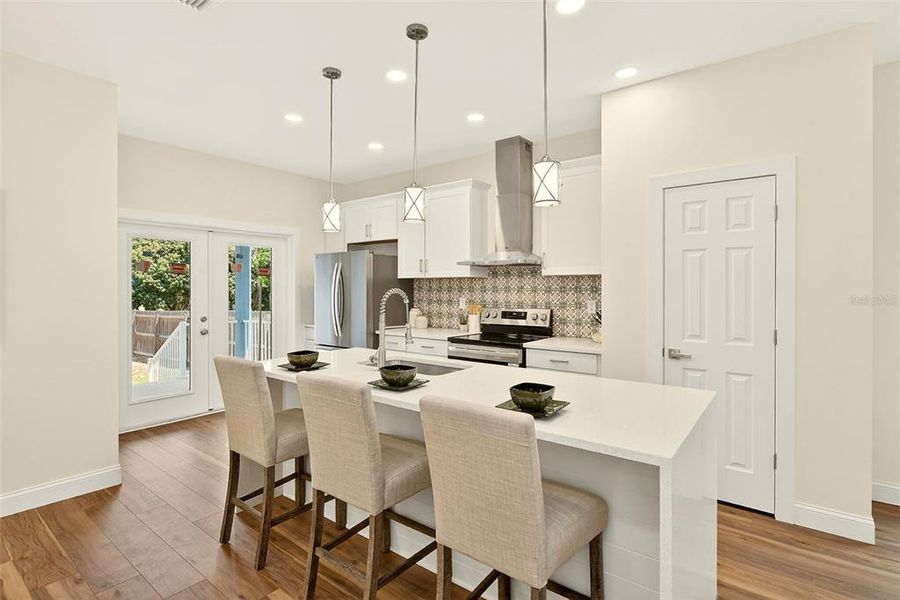 Furnished interior view inside a new home in , St. Petersburg (Image 12).