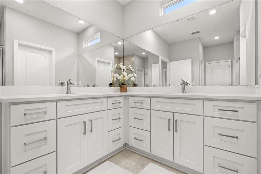 Furnished interior view inside a new home in , Sebring (Image 2). Furnished interior view inside a new home in , Sebring (Image 2).