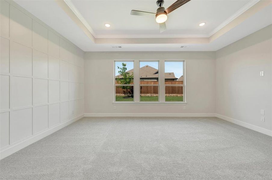 Spacious, unfurnished interior of a new home in Wellington, Haslet (Image 38). Spacious, unfurnished interior of a new home in Wellington, Haslet (Image 38).
