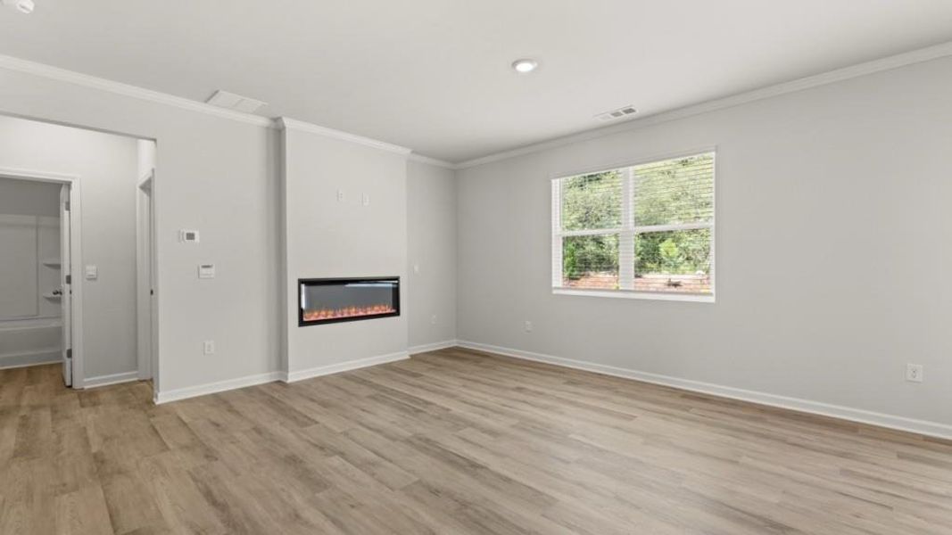 Spacious, unfurnished interior of a new home in Grandview at Lanier, Dawsonville (Image 14). Spacious, unfurnished interior of a new home in Grandview at Lanier, Dawsonville (Image 14).