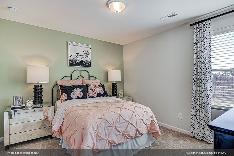 Furnished interior view inside a new home in Langdon Preserve, Angier (Image 18).