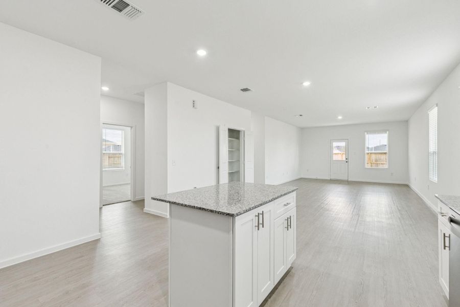 Furnished interior view inside a new home in Windcress, Cove (Image 6).