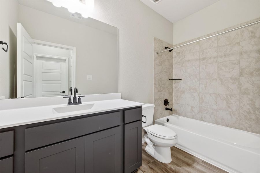 Furnished interior view inside a new home in Crosby Terrace, Crosby (Image 15).
