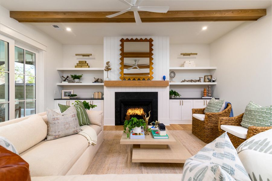 Furnished interior view inside a new home in , Mount Pleasant (Image 44).