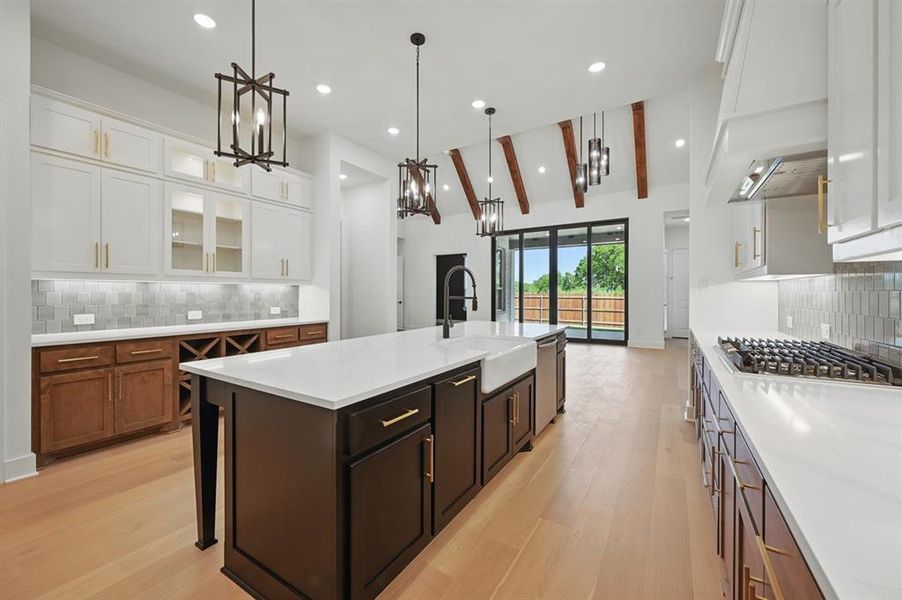 Furnished interior view inside a new home in Dove Hollow, Waxahachie (Image 15). Furnished interior view inside a new home in Dove Hollow, Waxahachie (Image 15).