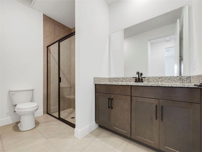 Furnished interior view inside a new home in Vintner Reserve, Clermont (Image 14). Furnished interior view inside a new home in Vintner Reserve, Clermont (Image 14).