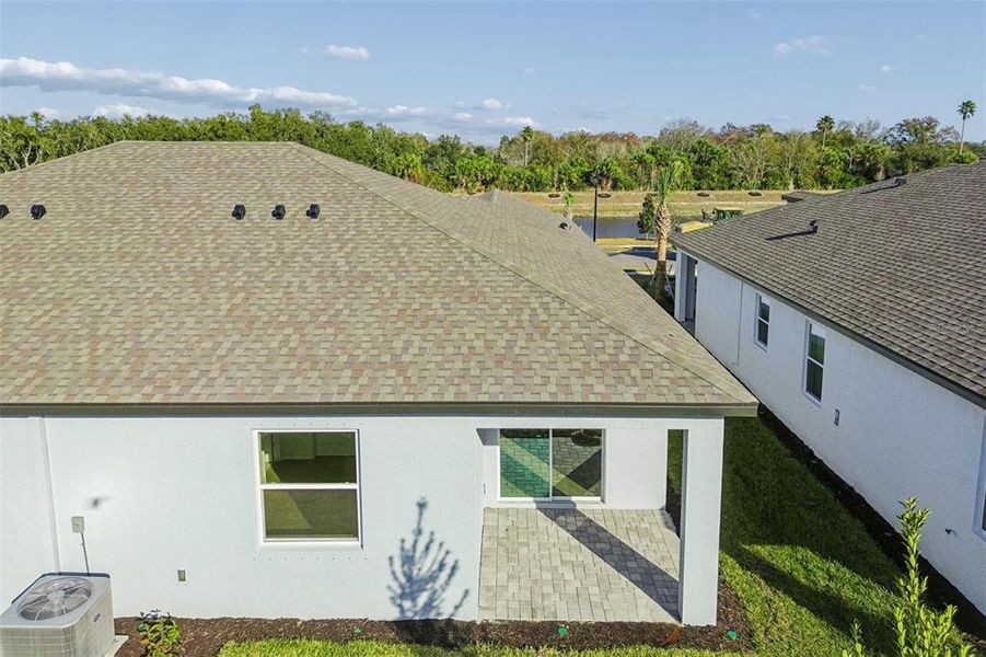 Exterior details and patio area of a home in Southpointe, Palmetto (Image 3).