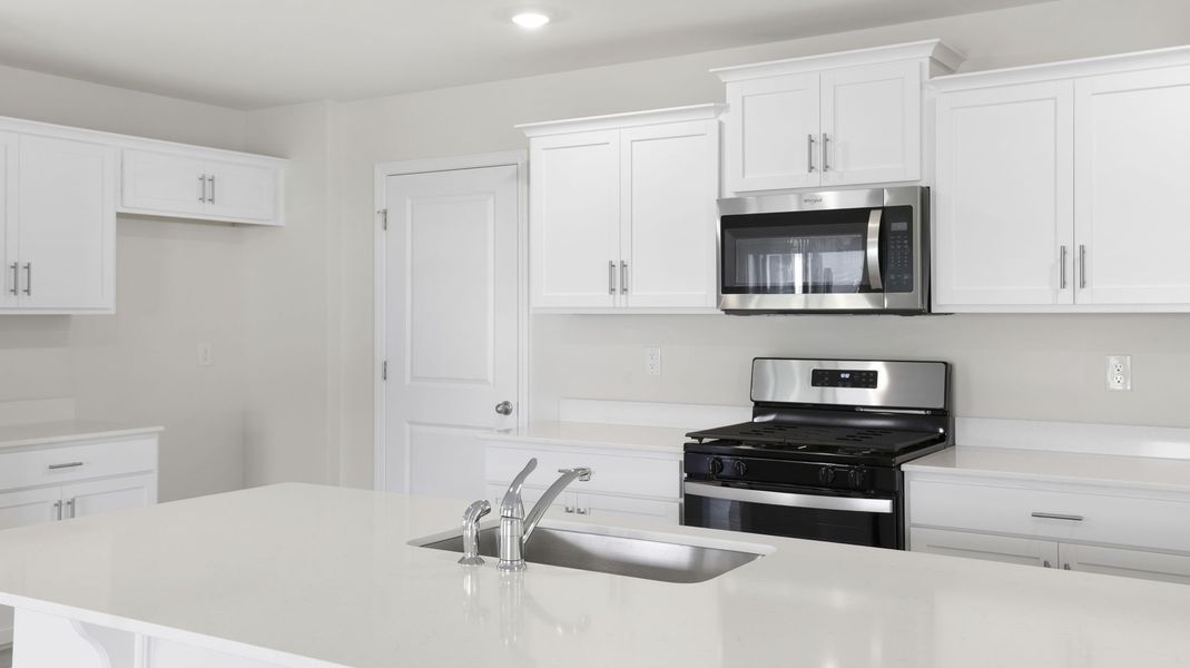 Furnished interior view inside a new home in Trailside Run, Spartanburg (Image 6).