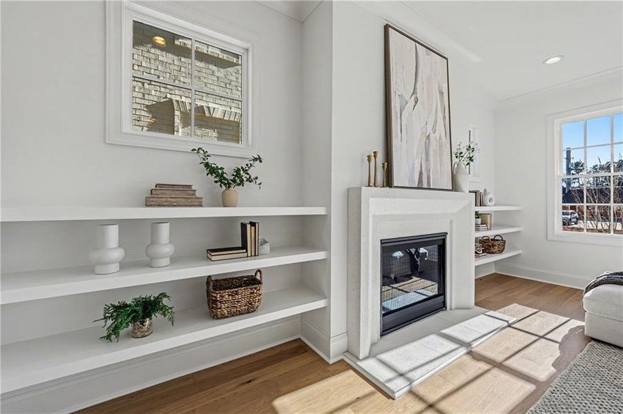 Furnished interior view inside a new home in , Alpharetta (Image 30).