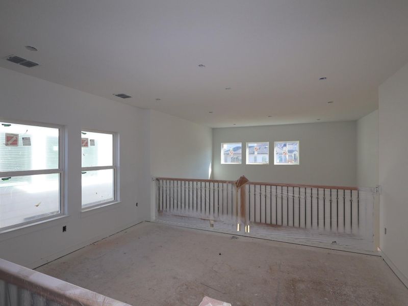 In-progress construction of a new home in Cedar Brook, Leander, TX (Image 30).