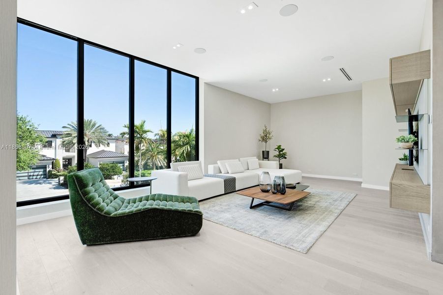 Furnished interior view inside a new home in , Hallandale Beach (Image 34).