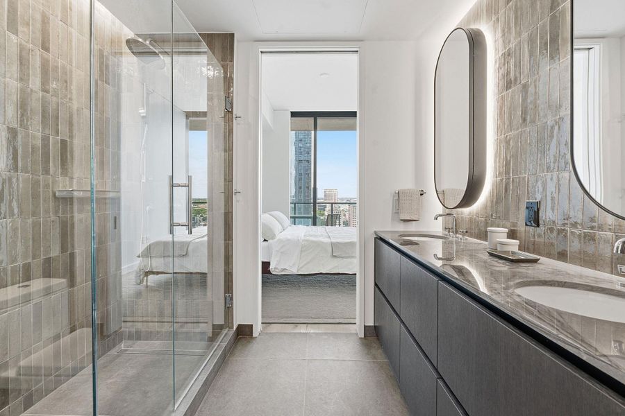 Furnished interior view inside a new home in , Austin (Image 19).