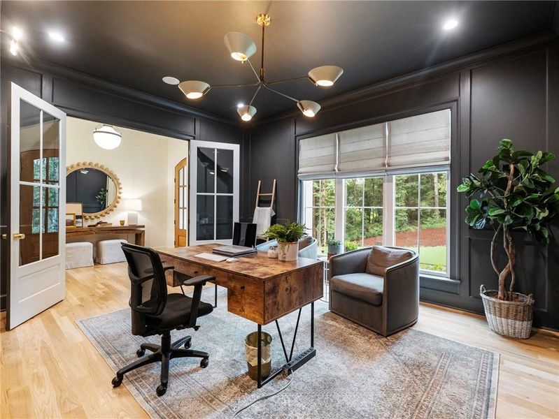 Furnished interior view inside a new home in , Buford (Image 63). Furnished interior view inside a new home in , Buford (Image 63).