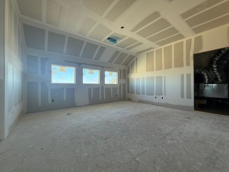 In-progress construction of a new home in Clear Sky Addition, Valley View, TX (Image 9).