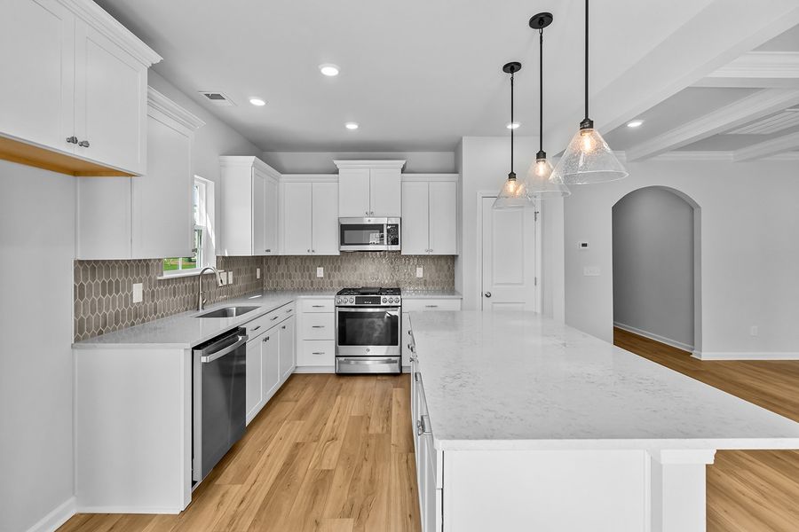 Furnished interior view inside a new home in Fieldstone, Lexington (Image 6).