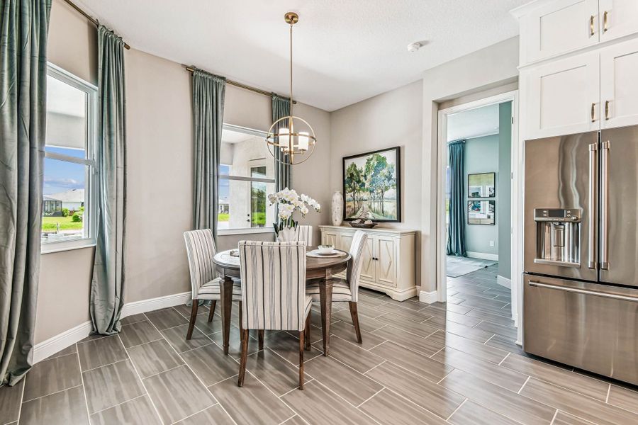 Furnished interior view inside a new home in River Preserve Estates, Parrish (Image 72).