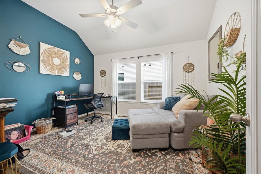 Furnished interior view inside a new home in Oakwood Estates, Waller (Image 7).