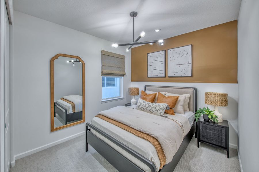 Furnished interior view inside a new home in Del Webb Tradition, Port St. Lucie (Image 13).