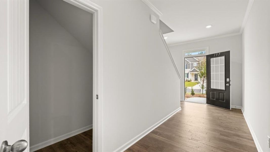 Spacious, unfurnished interior of a new home in Parkside at Carter Grove, Cartersville (Image 51).