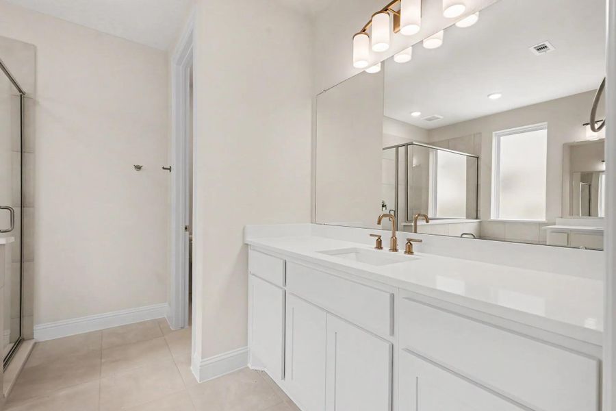 Braeswood D Primary bath Braeswood D Primary bath
