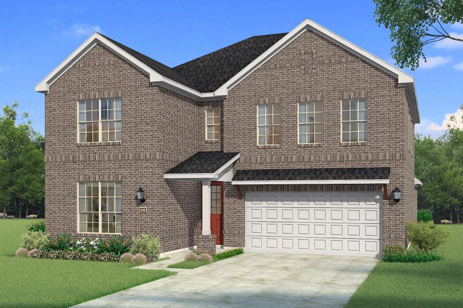 The Tiana - Traditional 2 Elevation The Tiana - Traditional 2 Elevation