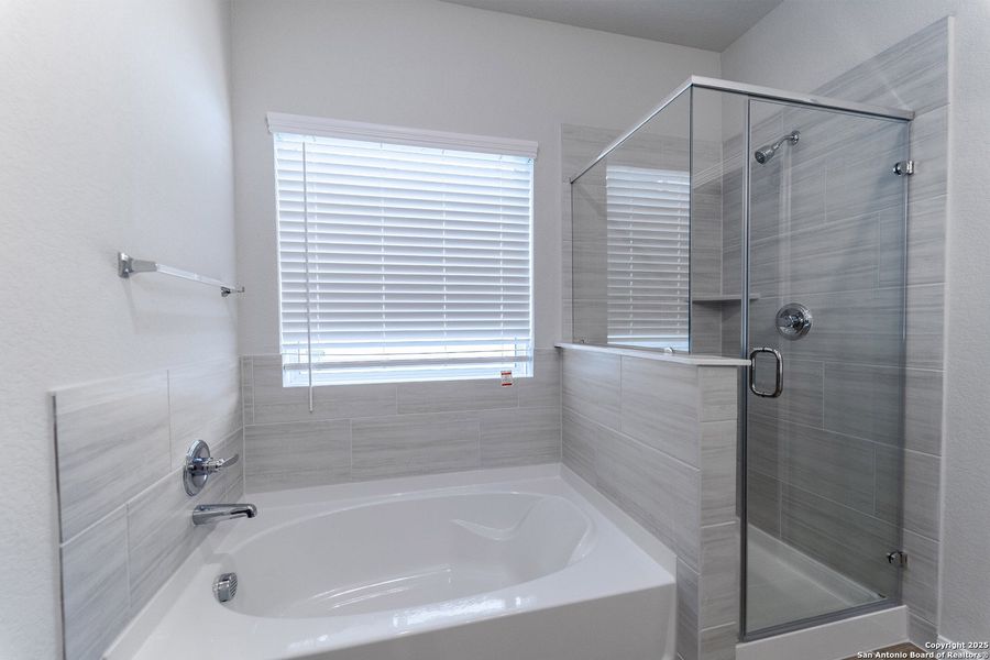 Furnished interior view inside a new home in Hunter's Ranch, San Antonio (Image 5).