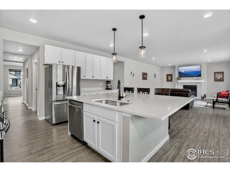Furnished interior view inside a new home in Highlands Preserve, Mead (Image 7).
