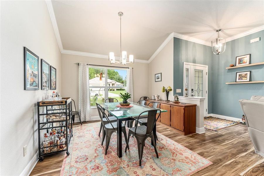 Furnished interior view inside a new home in , Inverness (Image 5).