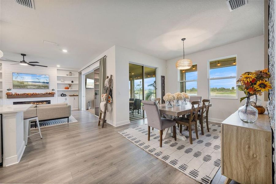 Furnished interior view inside a new home in Seaire, Parrish (Image 49).