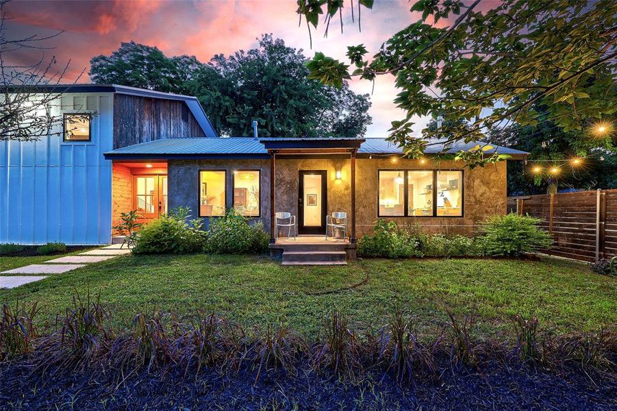 Reimagined bungalow expanded with additional 1700 SQFT of exquisite living space. 94 San Saba St, Austin TX 78702 MLS# 7207900