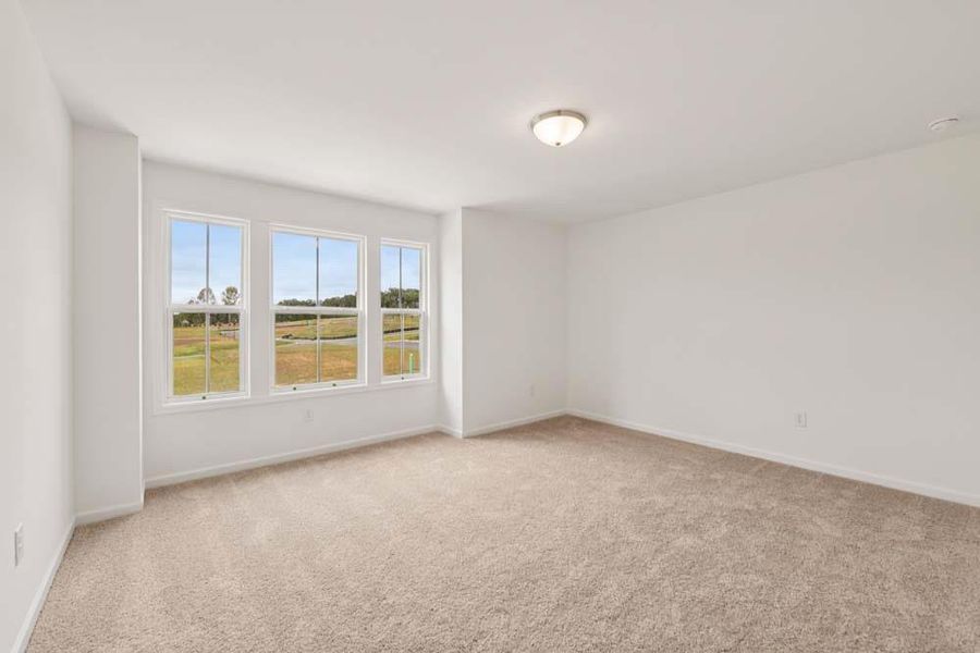 Spacious, unfurnished interior of a new home in Eastlyn Crossing, Flowery Branch (Image 22). Spacious, unfurnished interior of a new home in Eastlyn Crossing, Flowery Branch (Image 22).