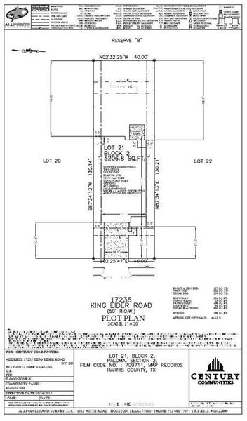 2D floor plan layout of this home in Lonestar Collection at Paloma at Sanford Farms, Waller, TX (Image 3).