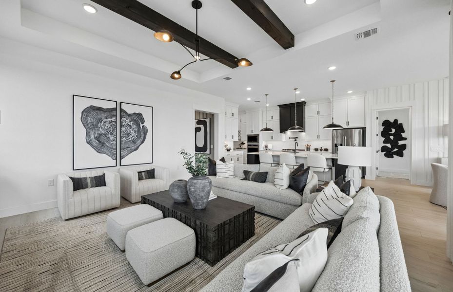 Representative furnished interior of a home built from the Renown by Del Webb in Del Webb Sugar Land at Ryehill, Rosenberg (Image 6). Representative furnished interior of a home built from the Renown by Del Webb in Del Webb Sugar Land at Ryehill, Rosenberg (Image 6).