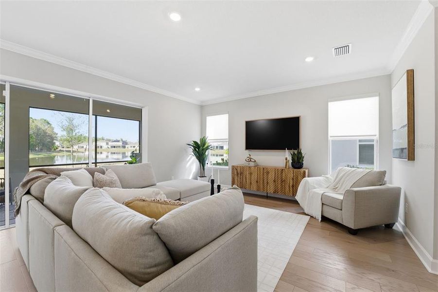 Furnished interior view inside a new home in , Wesley Chapel (Image 14). Furnished interior view inside a new home in , Wesley Chapel (Image 14).