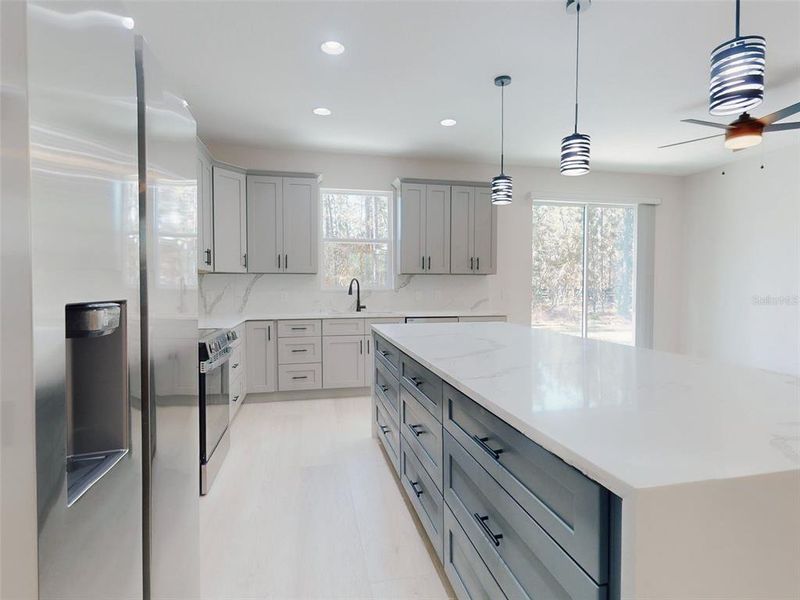 Furnished interior view inside a new home in , Ocala (Image 38).
