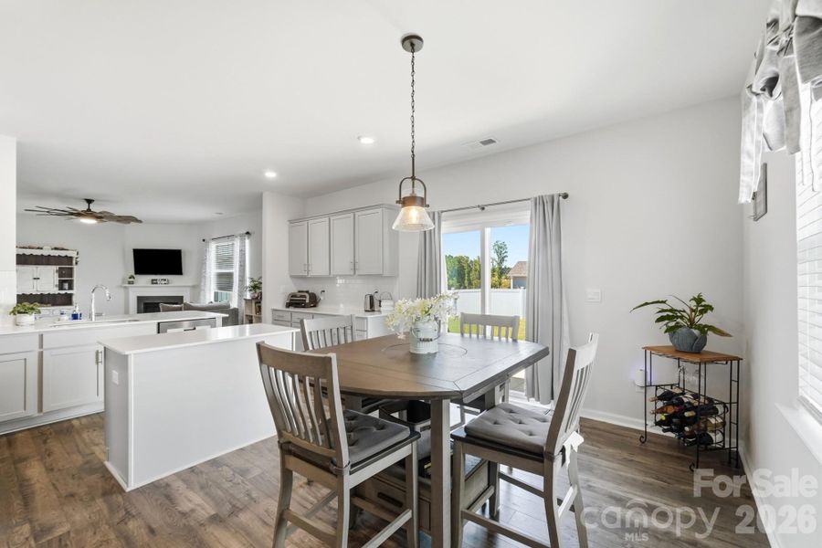 Start every morning with sunshine pouring into the breakfast nook. Start every morning with sunshine pouring into the breakfast nook.