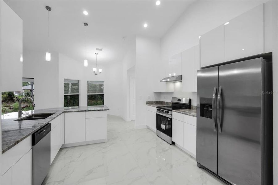 Furnished interior view inside a new home in , Lehigh Acres (Image 12).